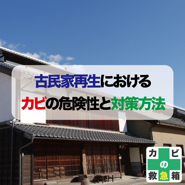古民家再生におけるカビの危険性と対策方法とおすすめカビ取り業者はカビバスターズ