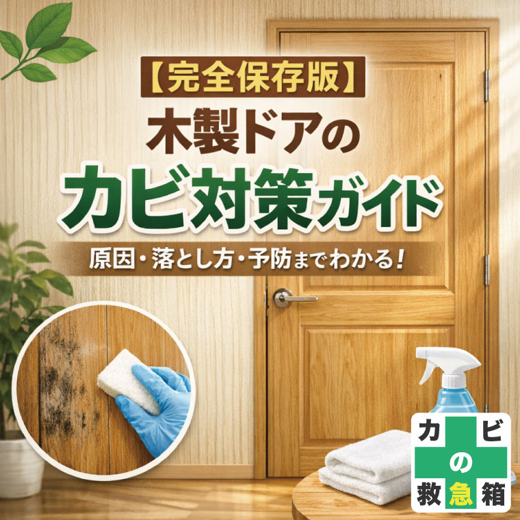 【完全保存版】木製ドアのカビ対策ガイド｜原因・落とし方・予防までわかる！